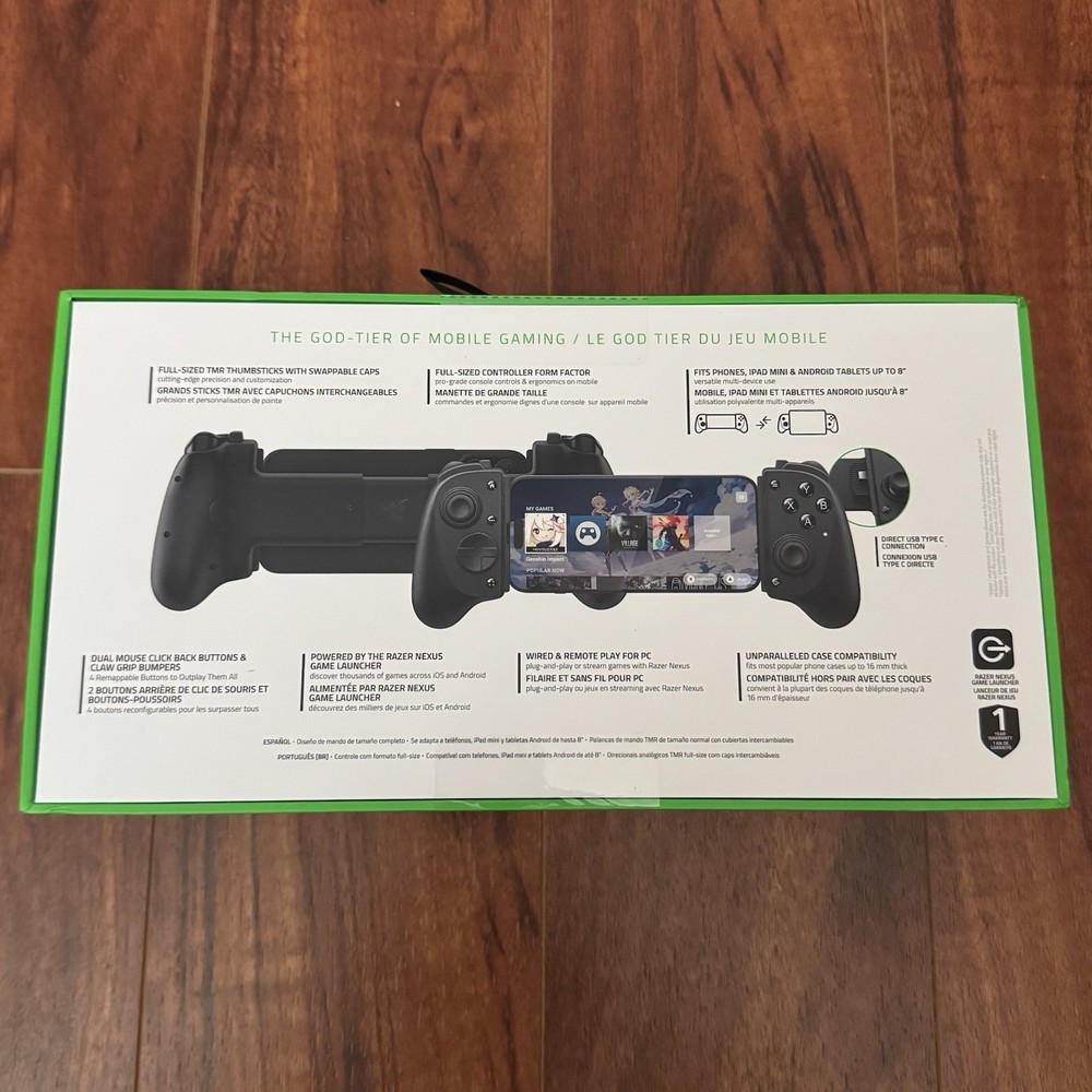 Razer Kishi V3 Pro Haptic USB C Gaming Controller Android, iPhone, iPad Mini NIB