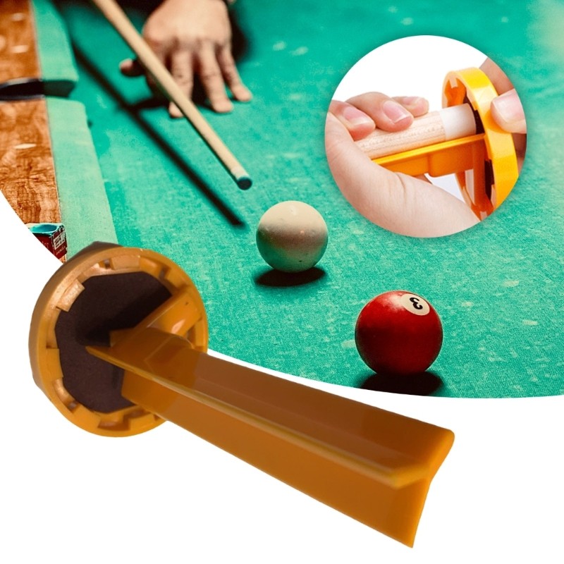 Compacts Billiard Tip Adjustable Pool Cue Tip Grinder With Ergonomic Grip