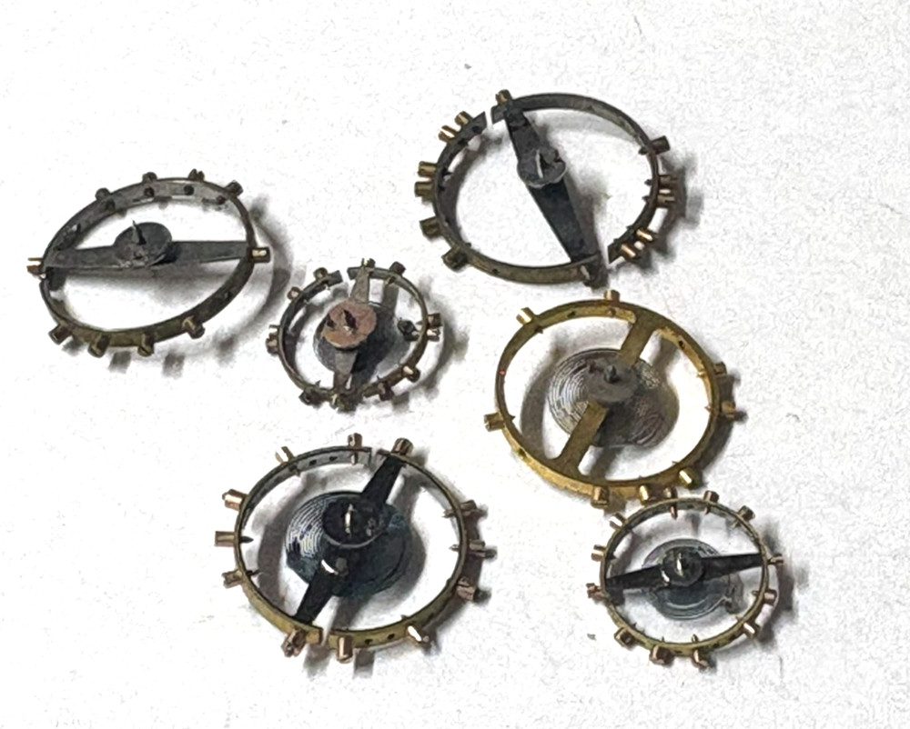 6 POCKETWATCH BALANCES MISC SEE ADD