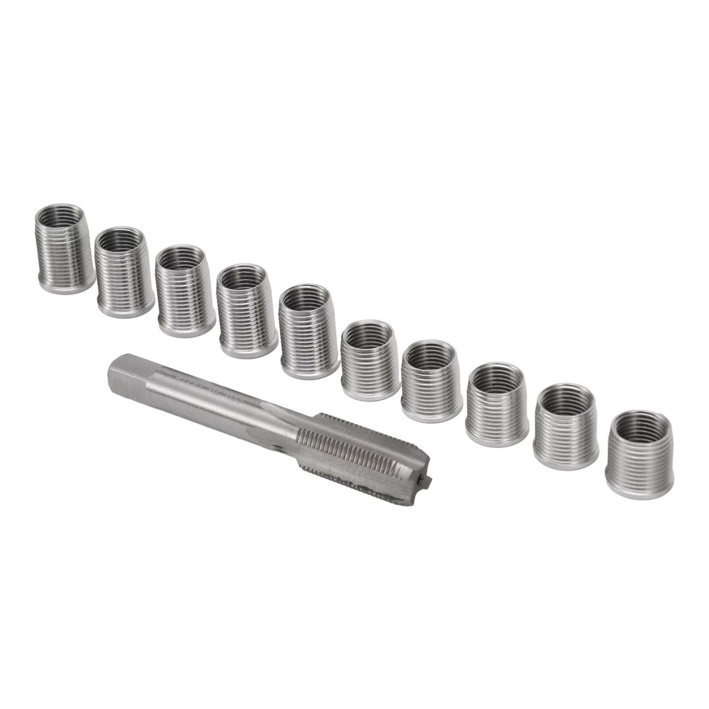 1Set Spark Plug Thread Repair Tool Accessories with M10x1.0 Thread Inserts