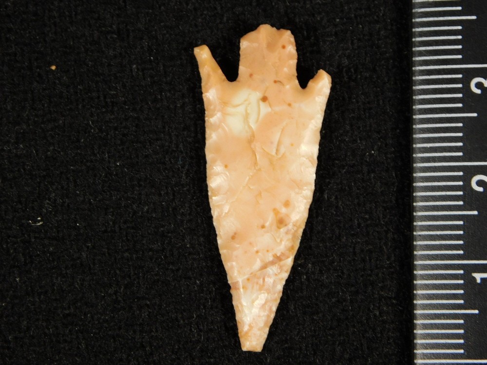 Ancient FLARED Barb BULLET Form Arrowhead or Flint Artifact Niger 7.54