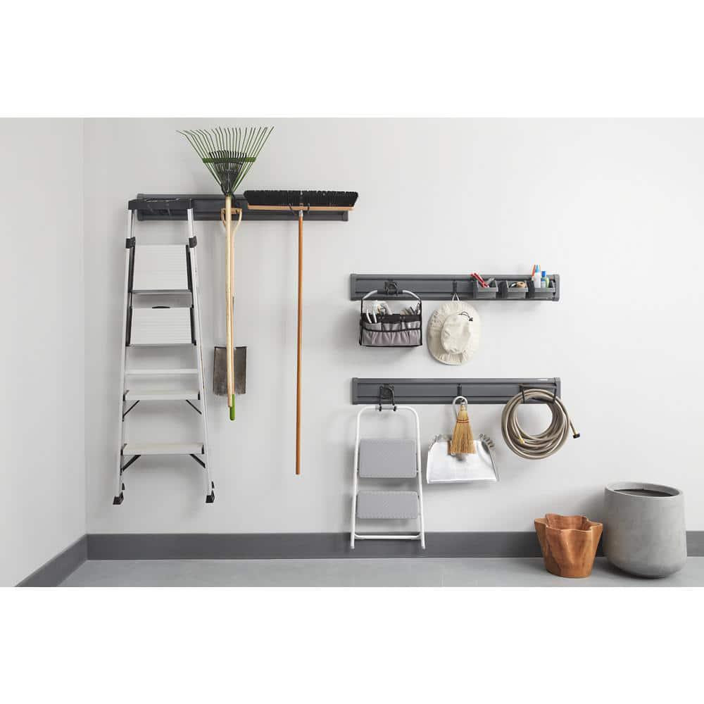 Gladiator GearTrack Track System Rail 48" Storage Garage Organization 2-Pack