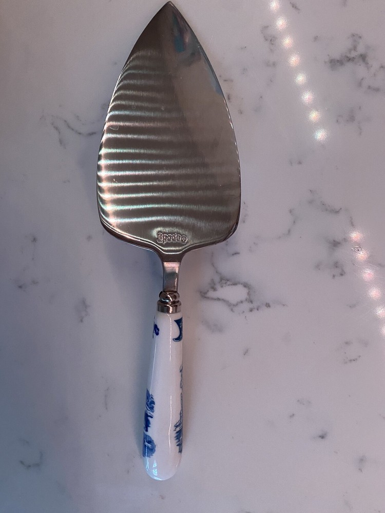 Spode Blue and White Pie/Cake Server