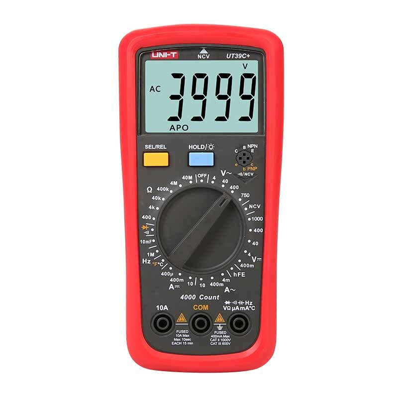 . UT39C+ Digital Multimeter Resistance/Capacitance