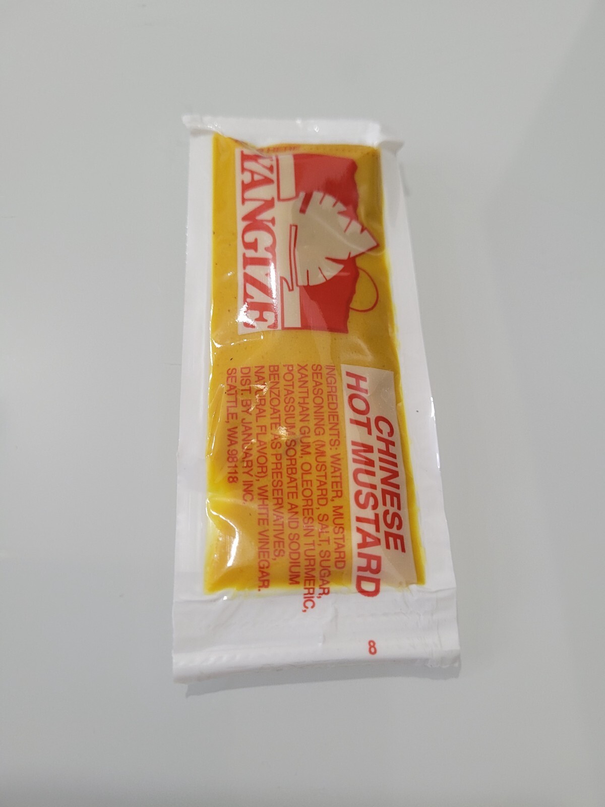 YANGTZE CHINESE HOT MUSTARD PACKETS
