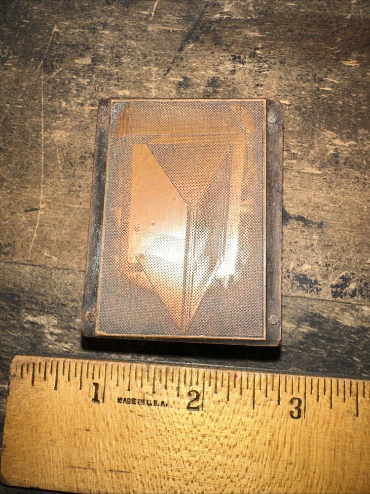 Printing Block Type Cut ( Unknown Image??) Copper Face