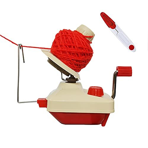 Yarn Ball Winder & Can with Scissors