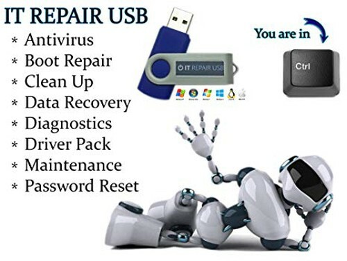 Falcon4 Boot USB Computer Repair Recovery 4 Windows Fix +Bonus tools +Virus Fix!