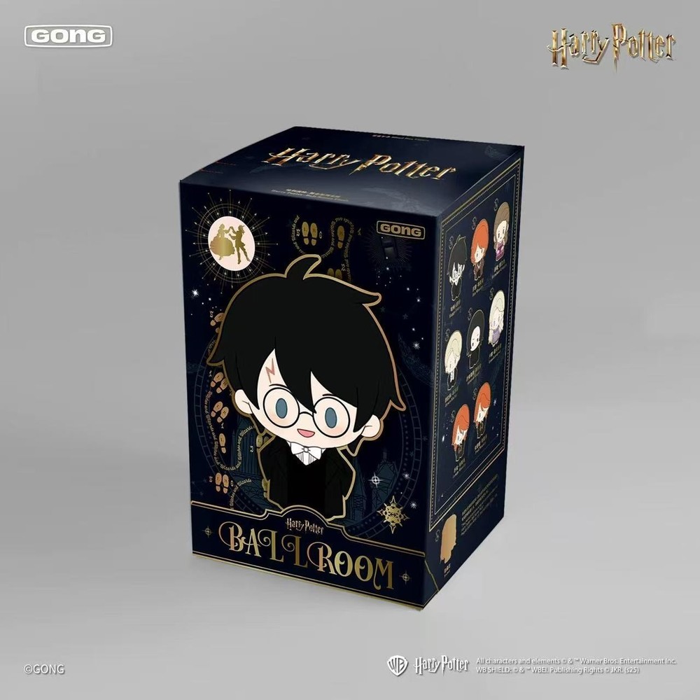 Authentic Gong Harry Potter Ball Room Series Plush Keychain Doll Toy Gift