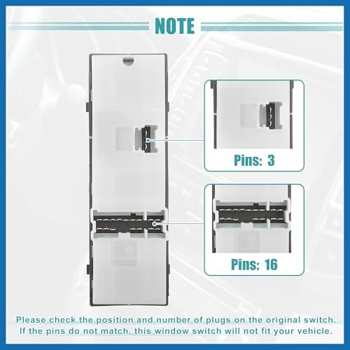 Front Left Driver Side Power Window Switch Fit for Subaru Forester 2014-2016