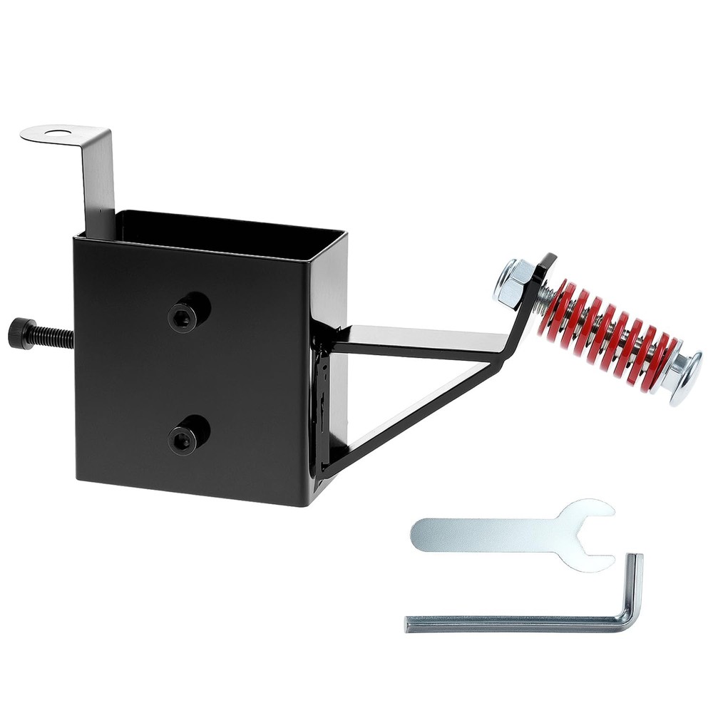 QWORK Target Hanger with Hardware, 2x4 inches Mount Bracket for Black