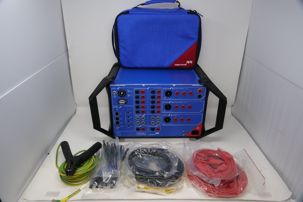 OMICRON CMC 500 USH 3ADS Relay Test Set System