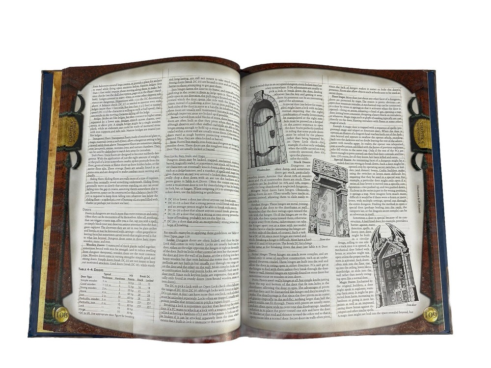 2000 1st Printing "DUNGEONS & DRAGONS: DUNGEON MASTER'S GUIDE" Core Rulebook II