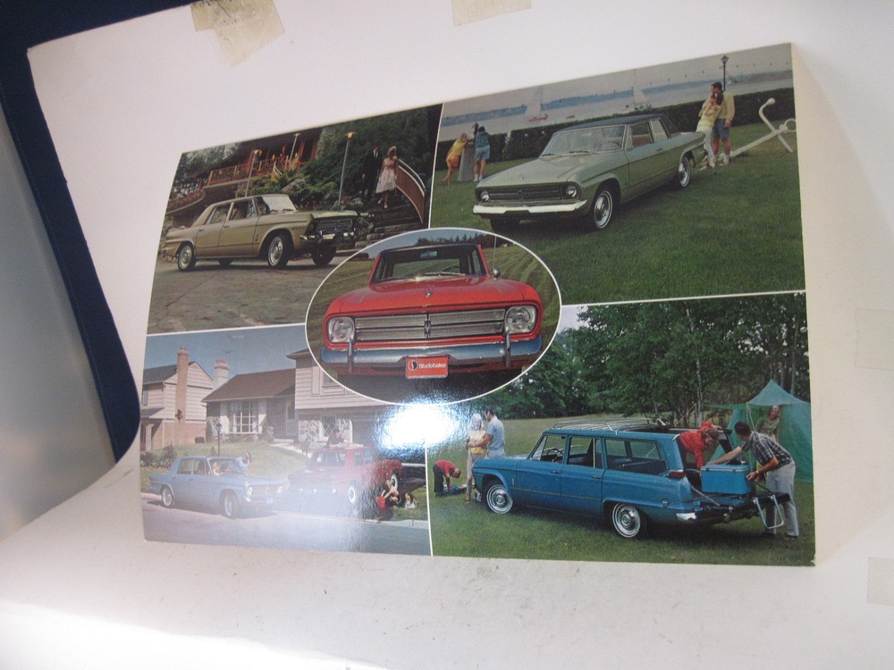 Studebaker 1966 6x9in. postcard--
