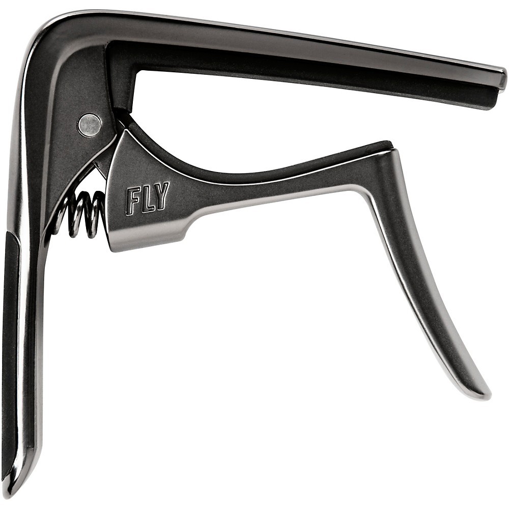 Dunlop Trigger Fly Curved Capo Gun Metal