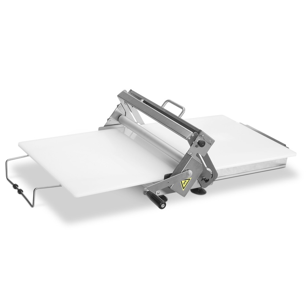 Folding Dough Sheeter with 2 Rolling Boards Manual Dough Roller Machine with 55