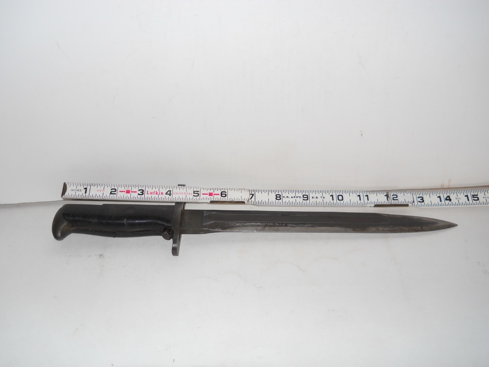 VINTAGE M1 GRAND U.F.H. FLAMING BOMB U.S. BAYONET W/FLAMING BOMB SCABBARD(NICE)