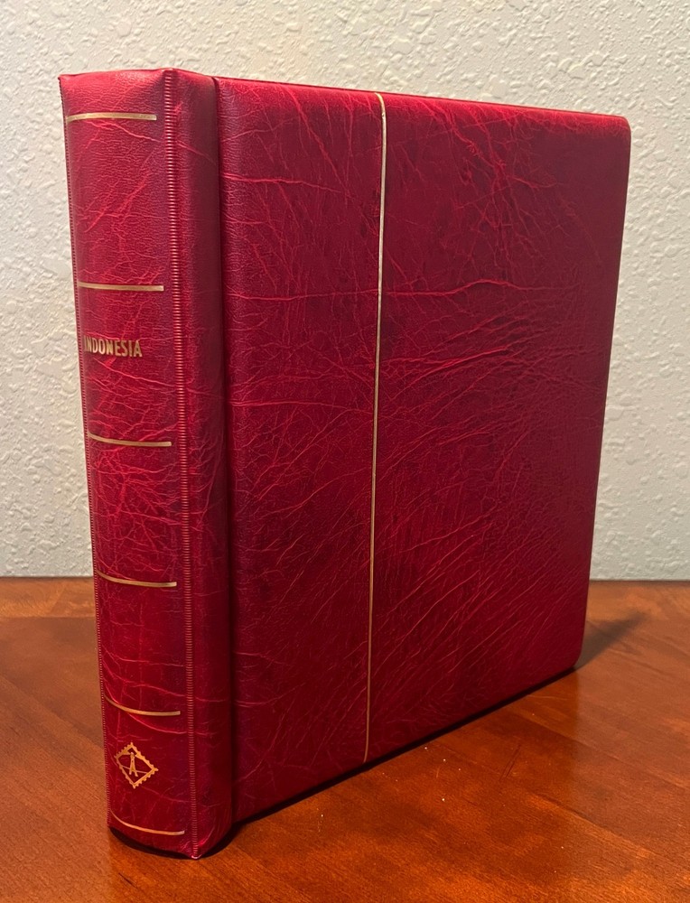 Lighthouse Turn Bar Binder & Slipcase Indonesia Album for Stamp Collecting ZAYIX