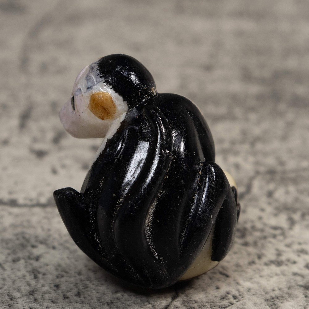 White Face Monkey Tagua Carving