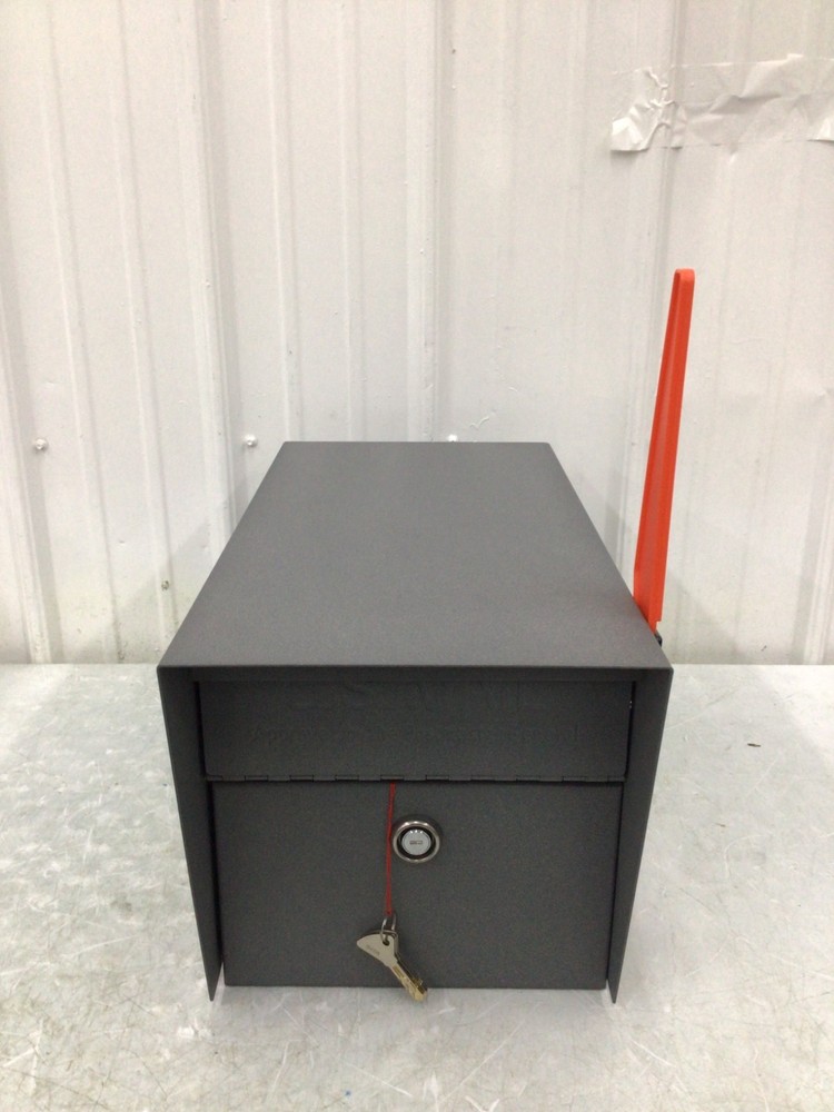 Mail Boss Granite Mailbox Parcel Manager Locking Post-Mount High Security Lock