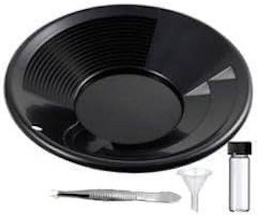 Sluice Monkey 10" Black Gold Pan Panning Kit