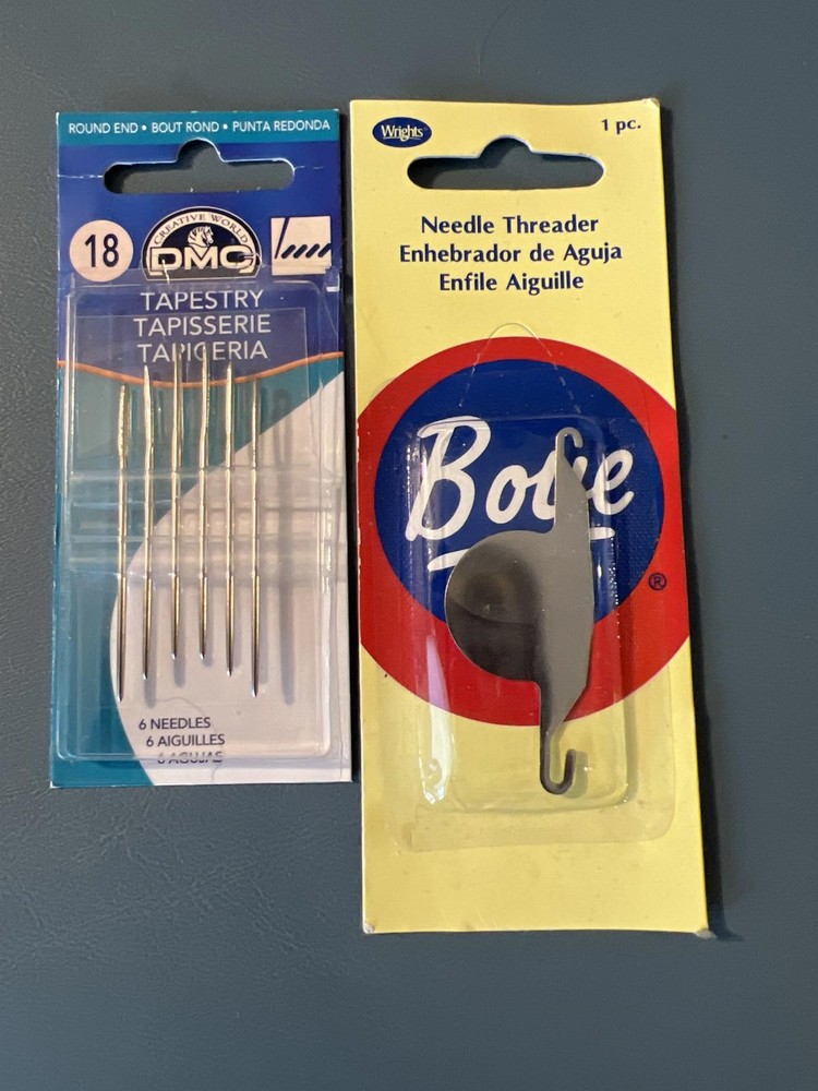 Assorted Tapestry and Yarn Needles Set with Needle Threader (SR1148)