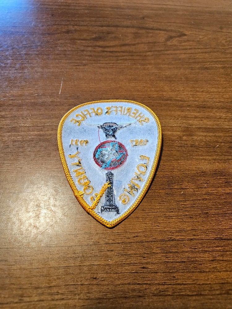 LOVING COUNTY TEXAS SHERIFF'S OFFICE SHOULDER PATCH
