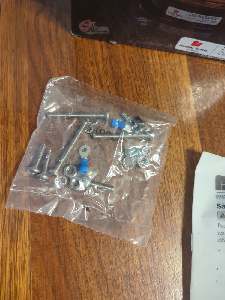 Federal Signal - LED Beacon , Pulsator , Permanent Mount.