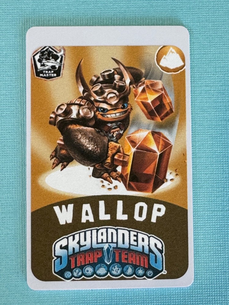 Skylanders Trap Team Master Wallop NFC Card