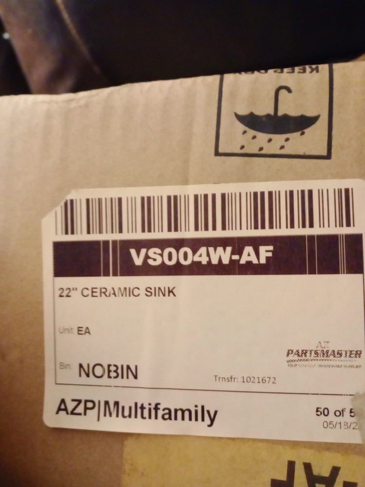 CASK Industries 22" ceramic undermount basin/sink, BRAND NEW!!!