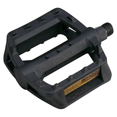 Summit 9/16" Black Resin Platform Pedal