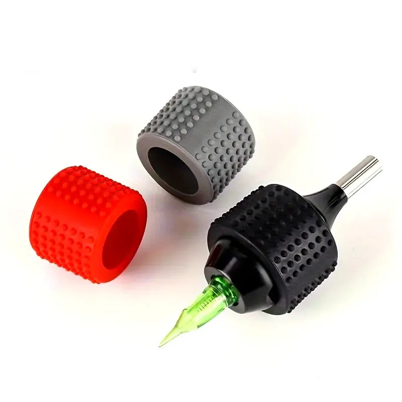 Silicone Tattoo Grip Cover Accessory Handle Tattoo Machine