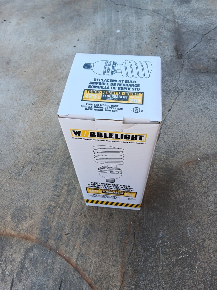 WobbleLight WL62260 85W Replacement Bulb type E39 Mogul Base