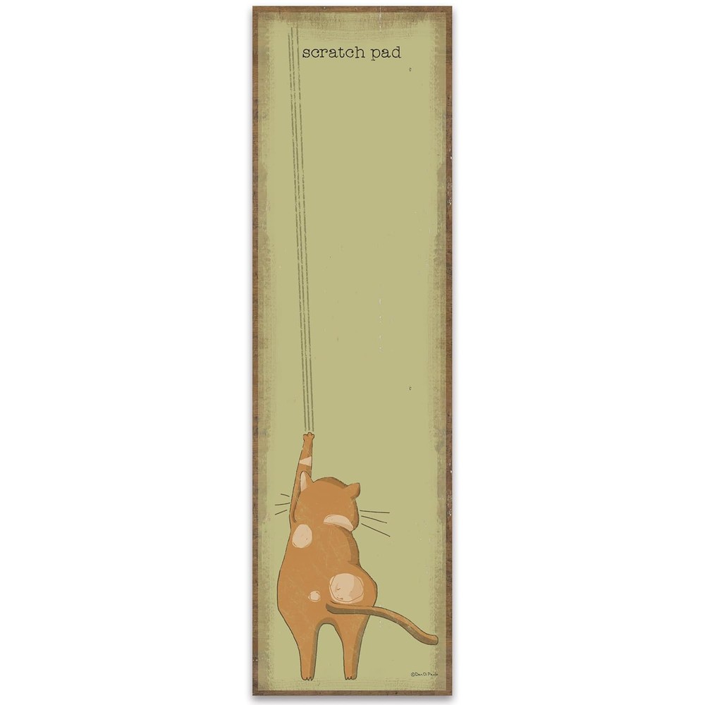 Primitives by Kathy - Cat Scratch Pad List Pad
