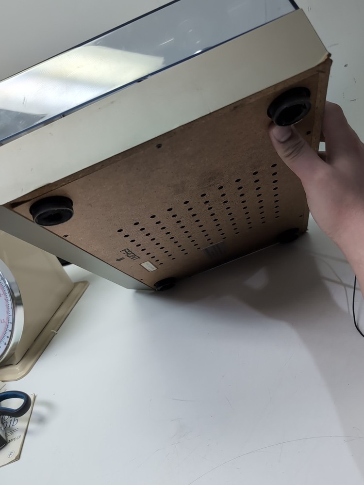 Technics SL-23 Turntable Pioneer Headshell Tested Working