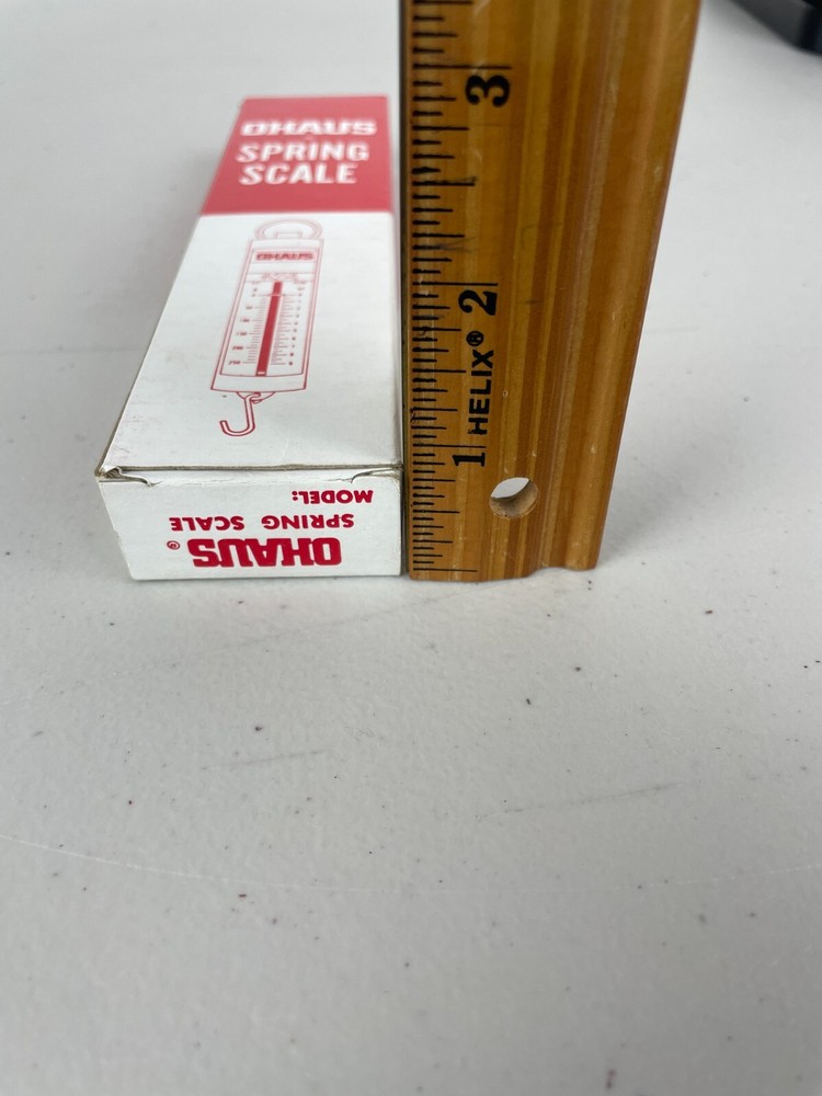 Vintage OHAUS Spring Scale With Box Read Description