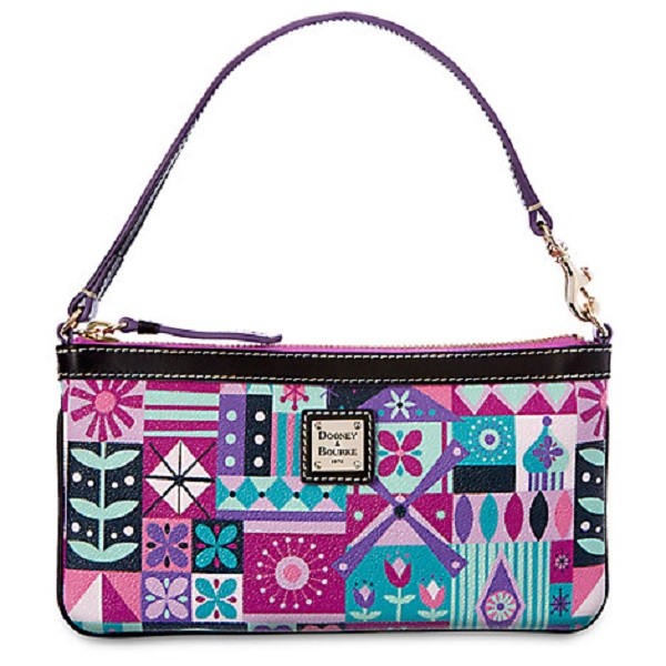 Authentic DisneyParks It's a Small World wristlet wallet; NWT; Dooney & Bourke