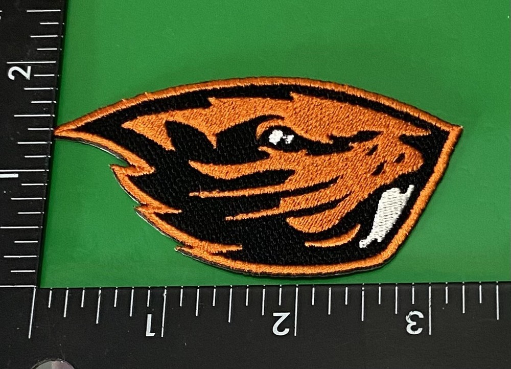 Oregon State ☝️Beavers 🦫 Iron On Patch 🏉🏀