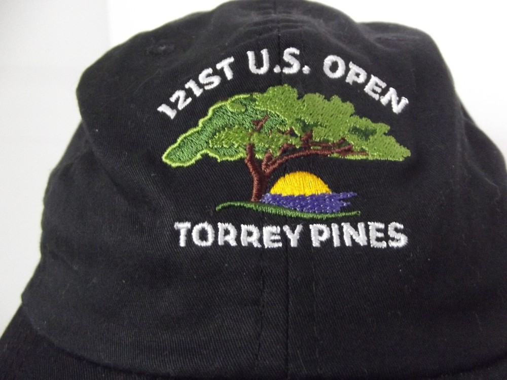 121st US Open Torrey Pines Hat 2021 Golf Ahead Headgear Adjustable Hook And Loop