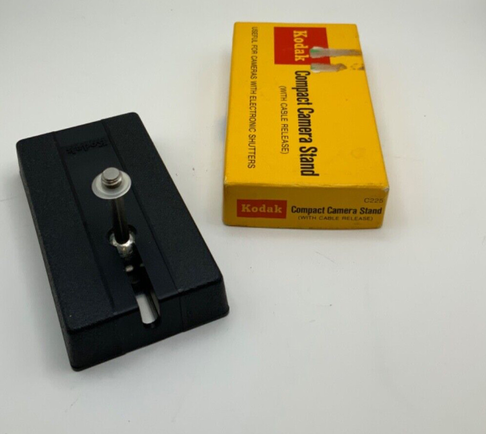Vintage Kodak Compact Camera Stand with Cable Release Model C225 - with box