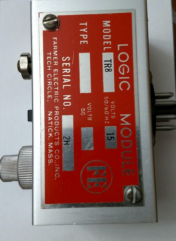 Logic Module TR8 15V Serial No. 2H