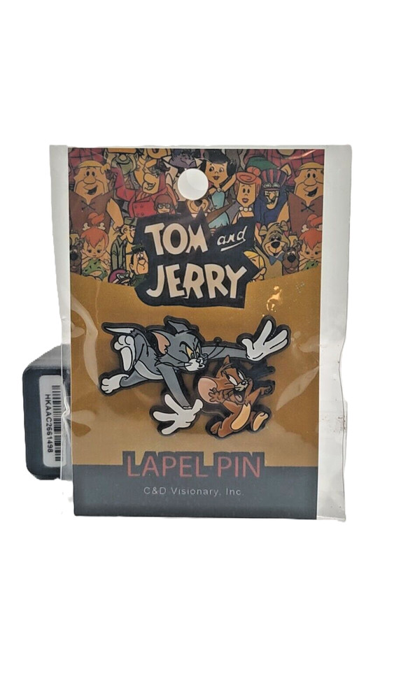 Tom & Jerry Lapel Pin  (Officially Licensed Product)