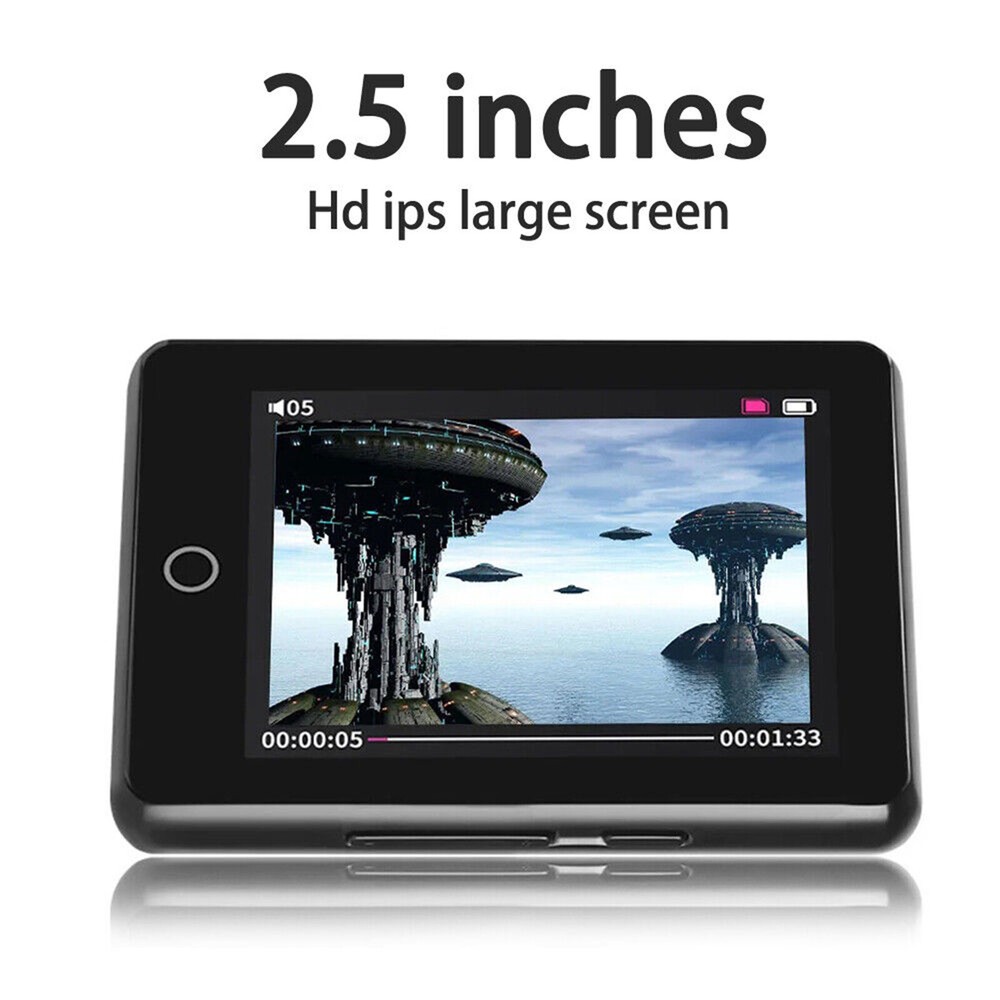 Ultra-thin Full Screen MP3 Player Portable Bluetooth Touch Music Player