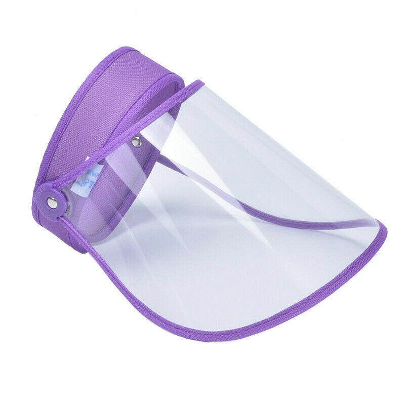 2 PCS Flip Up Visor, Saliva-proof Full Face Splash, Protective Shield Clear
