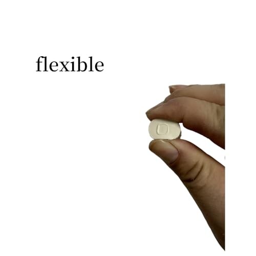 26 Pack Solid Rubber Stopper, White Lab Plug, 000# - 8# Sizes Assortment, 11