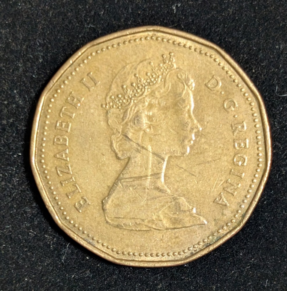 1987 Canada 1 Dollar Circulated KM# 157