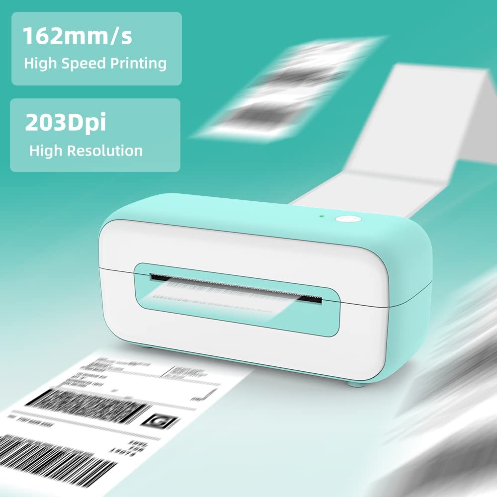 Thermal Label Printer Shipping Barcode Printer USB Connect for UPS USPS FedEx