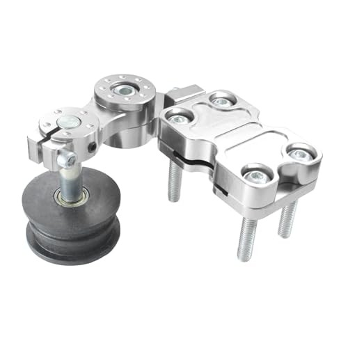 Motorcycle Modified Chain Adjuster Tensioner Wheel Chain Automatic Silver