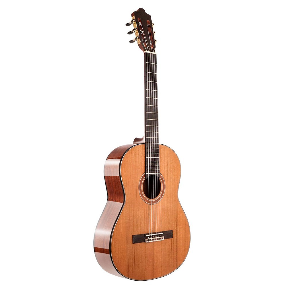 36/39 Inch Classical Guitar,Solid Red Cedar Top Gloss Finish Grading Exam Guitar