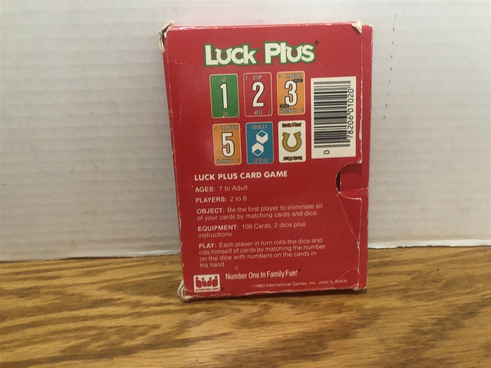 Luck Plus Card Game